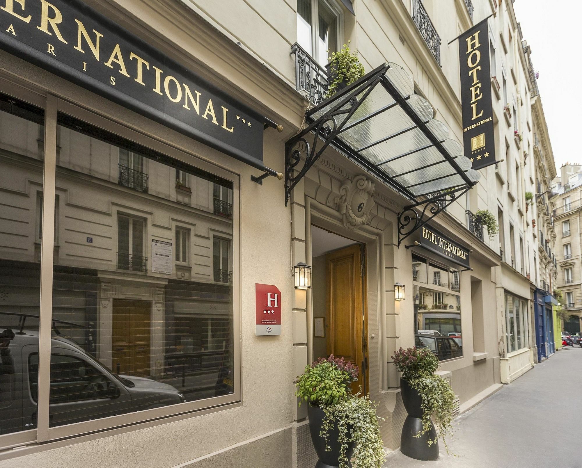 Hotel International Párizs Kültér fotó